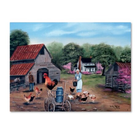 Trademark Fine Art Arie Reinhardt Taylor 'Old Red' Canvas Art, 14x19 ALI15691-C1419GG